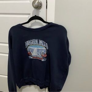 Blue crew each sweater